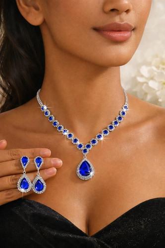 Blauer saphir diamant - blauer, saphir-
