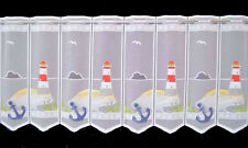 Leuchtturm Scheibengardine 60