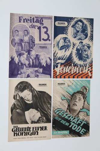 Stück uralte filmprogramme - 4,