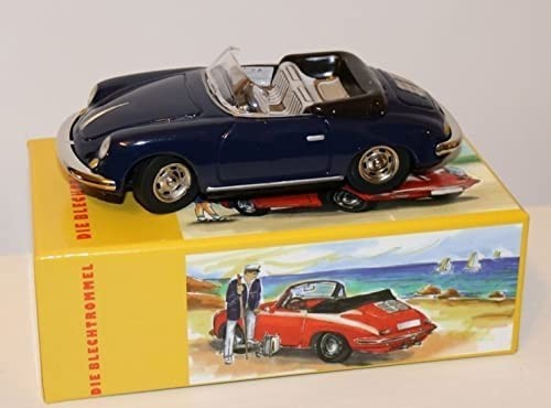 Porsche 356 dunkelblau - b,