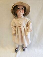 Große 35 Zoll antike ARMAND MARSEILLE 390 / A M 15 Porzellankopfpuppe um 1900