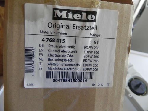 Miele elektronik edpw - miele, 206