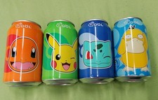 4 × Pokemon Getränke Dosen