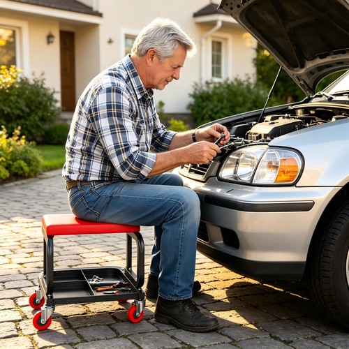 Werkstatt rollhocker stuhl - werkstatt,