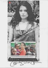 Original Autogramm Cosma Shiva Hagen /// Autogramm Autograph signiert sig 287226