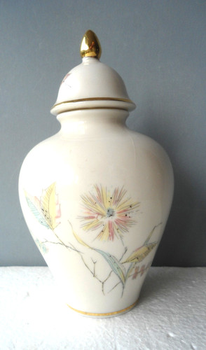 Deckelvase bavaria porzellan - deckelvase,