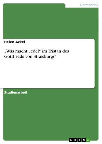 Was macht edel - ¿was,
