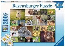 Ravensburger Puzzle 13353 Süße Tierbabys 8+ Jahre 200 Teile XXL