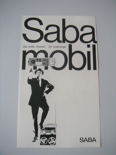 Saba original prospekt von - saba,