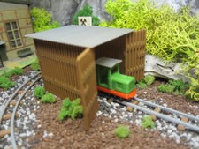 SP1228 Lockschuppen Holzoptik