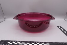 Tupperware Ersatzteil flacher Topf vom Micro 3  Größe 1,75 l rot Mikrowelle