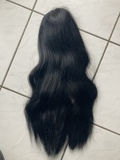 Haarteil - Zopf - schwarz- ca. 50 cm