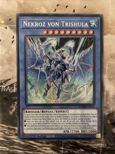 Nekroz von Trishula Secret Rare Yu-Gi-Oh Deutsch Near Mint