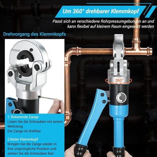 Hydraulische presszange - hydraulische, v