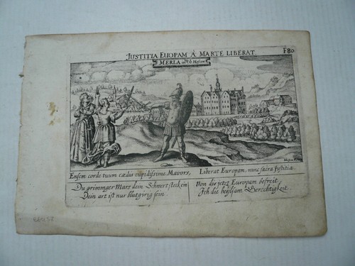 Merlau anno 1623 kupferstich - anno, 1623,