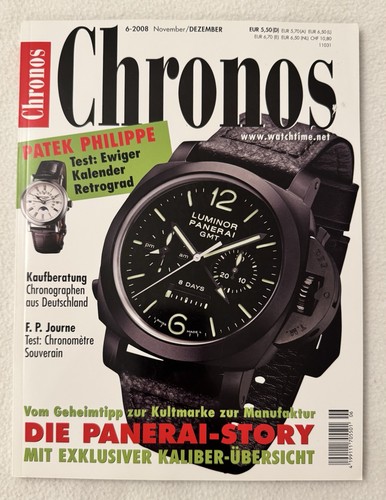 Chronos ausgabe 2008 - ausgabe, nr.6/2008