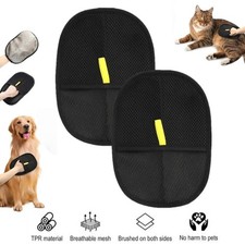 3x Tierhaar Handschuh Hund