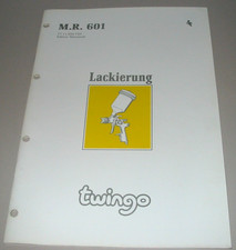 Werkstatthandbuch Lackierung Renault Twingo I Reparaturanleitung Lack Buch