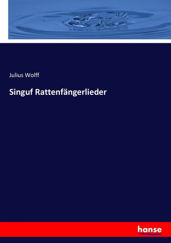 Julius wolff singuf - julius, |
