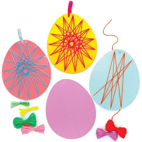 Baker ross ostereier stickset - ross, ostereier-stickset