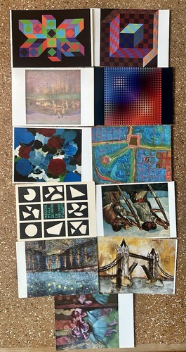 Kunstpostkarten konvolut rar - kunstpostkarten,
