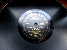 1306/ R. WHITE-XYLOPHONE-1910 RAGTIME FROLICS-Kentucky Patrol-78rpm Schellack