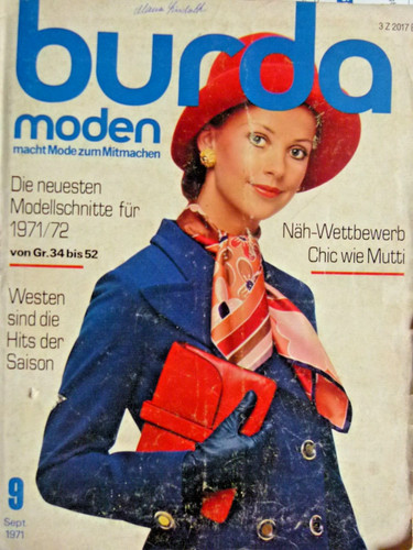 Altes burda modeheft ausgabe - burda, 9