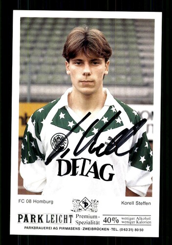 Steffen korell autogrammkarte - steffen,