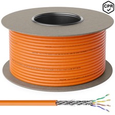 100m CAT 7 Verlegekabel S/FTP Netzwerkkabel LAN Netzwerk Kabel 10Gbit 1000MHz