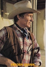 Autogramm - Freddy Quinn