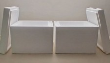 SONDERPOSTEN! Styroporbox 24L 2er Set 5,5cm Wand Thermobox Kühlen Transportbox