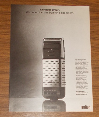 Seltene werbung braun - braun, micron