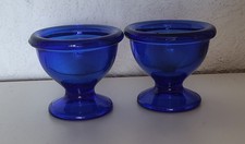2 Eier Becher Eierbecher Glas