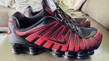 Nike shox red gradient - nike, tl