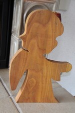 Advent- Deko-Rustikal Engel (43 cm) aus Lärche   Weihnachten-Geschenk-Upcycling,