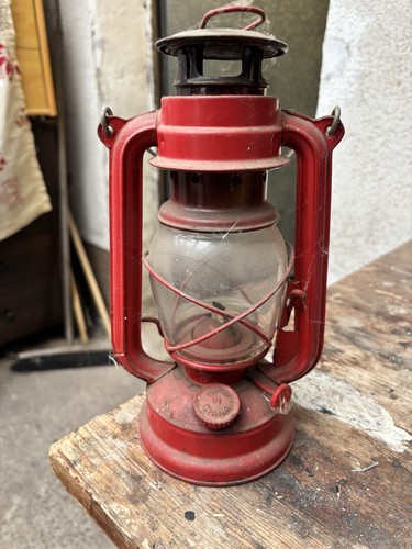 Petroliumlampe aus glas - aus,