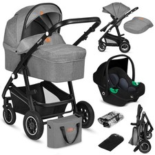 Kinderwagen 3 in 1 Kombikinderwagen Buggy + Babywanne + Babyschale LIONELO®