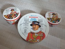 3x Blechdose Pralinendose