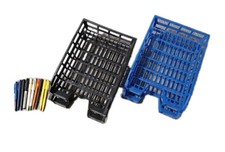 Bürobedarf Ablage Stifte büro organizer Zubehör Konvolut aus Büroauflösung 29tlg