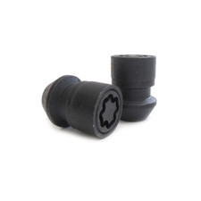 Felgenschloss Muttern Sicustar schwarz - M12x1,5 - Kegel 60° - Mutter: Geschloss