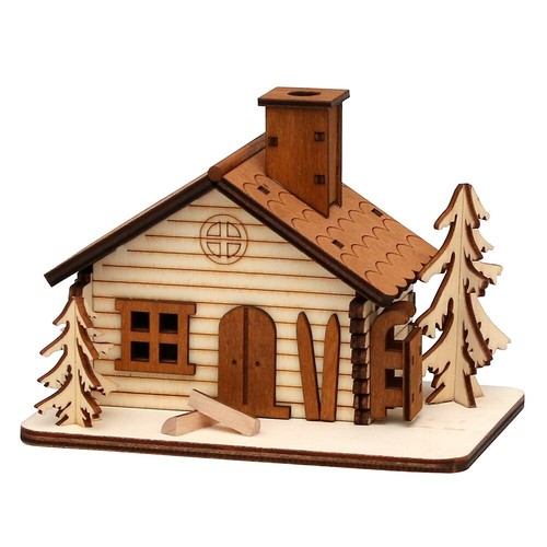 Holz räucherhaus skihütte - holz,