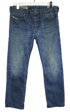 DIESEL Safado Regular Slim-Straight 0815A Jeans Herren W29/~L28* Knopf Whiskers