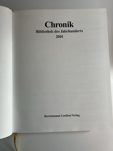 Chronik bibliothek des - bibliothek,