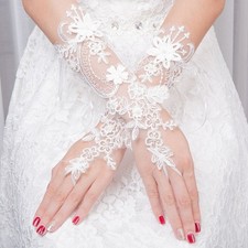 Long Lace Gloves Sunblock