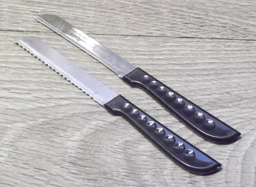 Ddr besteck schwarz punkte - besteck,
