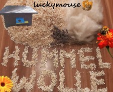 Hummelwolle Nisthilfe