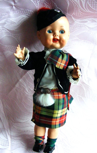 Roddy puppe laufpuppe - puppe, schotte