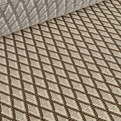 Karo brokat jacquardstoff - -,