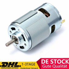 12V-36V 3500-9000rpm 775 DC Motor Grosse Kugellager große Drehmoment High Power~
