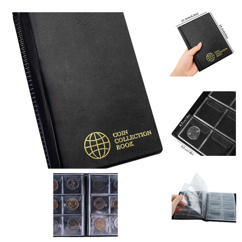 Münzalbum taschen 5x4 5 - 60, 4,5x4,5
